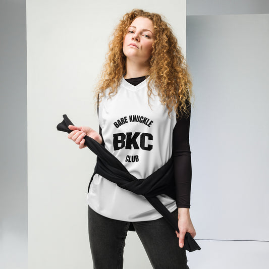 Recycled unisex basketball jersey